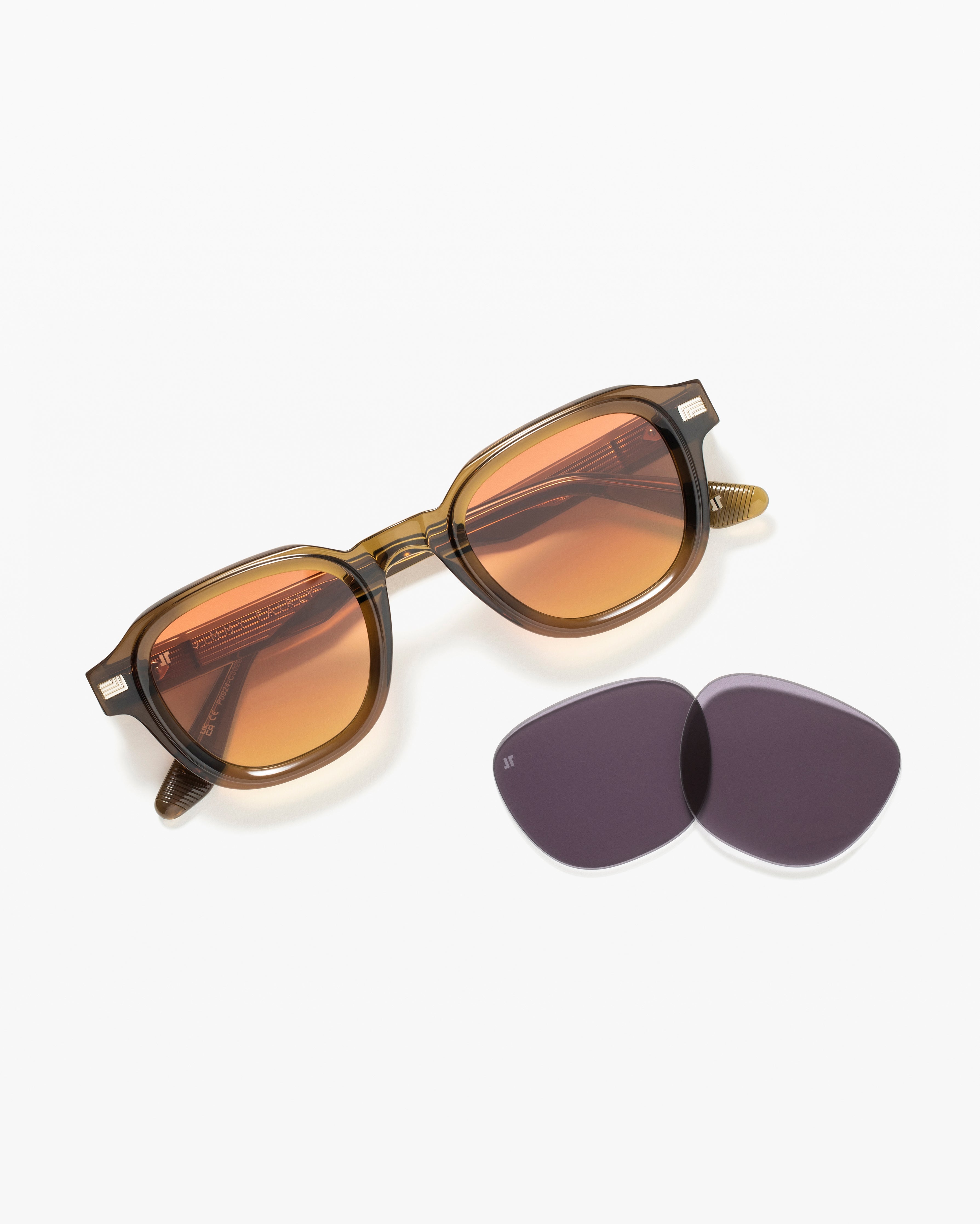 jimmy-fairly-la-napoli-jf-colors-lunettes-de-soleil-carr-es-homme-monture-verte- image 3