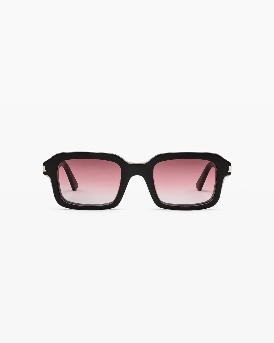 jimmy-fairly-la-contis-jf-colors-lunettes-de-soleil-rectangulaire-rouge image 1