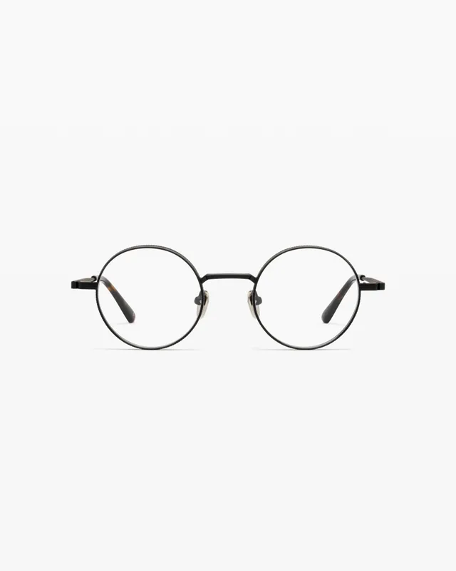 jimmy-fairly-la-reos-lunettes-de-vue-rondes-en-acier-inoxydable-noir-taille-medi image 1