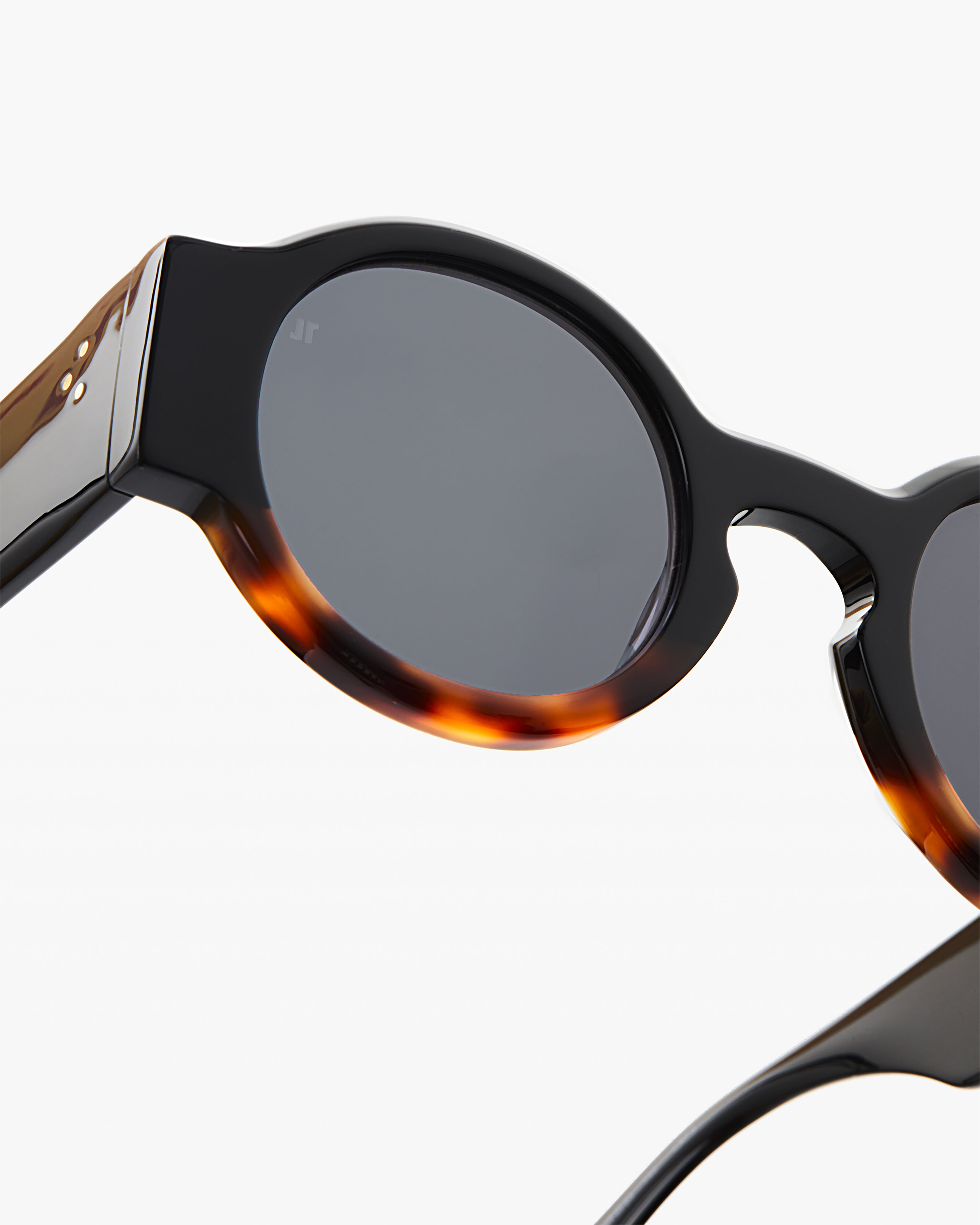 jimmy-fairly-la-nava-lunettes-de-soleil-rondes-femme-ac-tate-noir-verres-cat-gor image 5