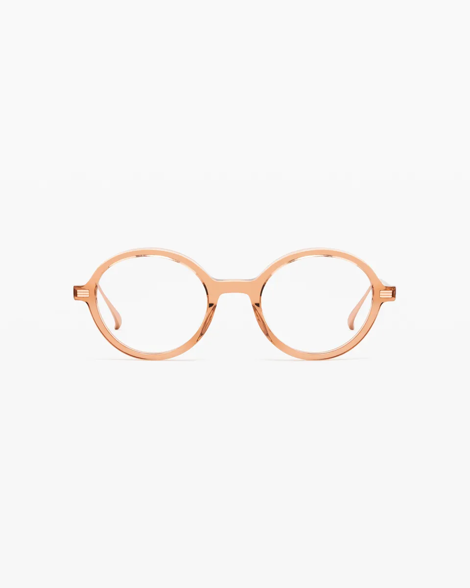 jimmy-fairly-la-betty-lunettes-de-vue-rondes-rose-en-titane-japonais-et-ac-tate- image 1