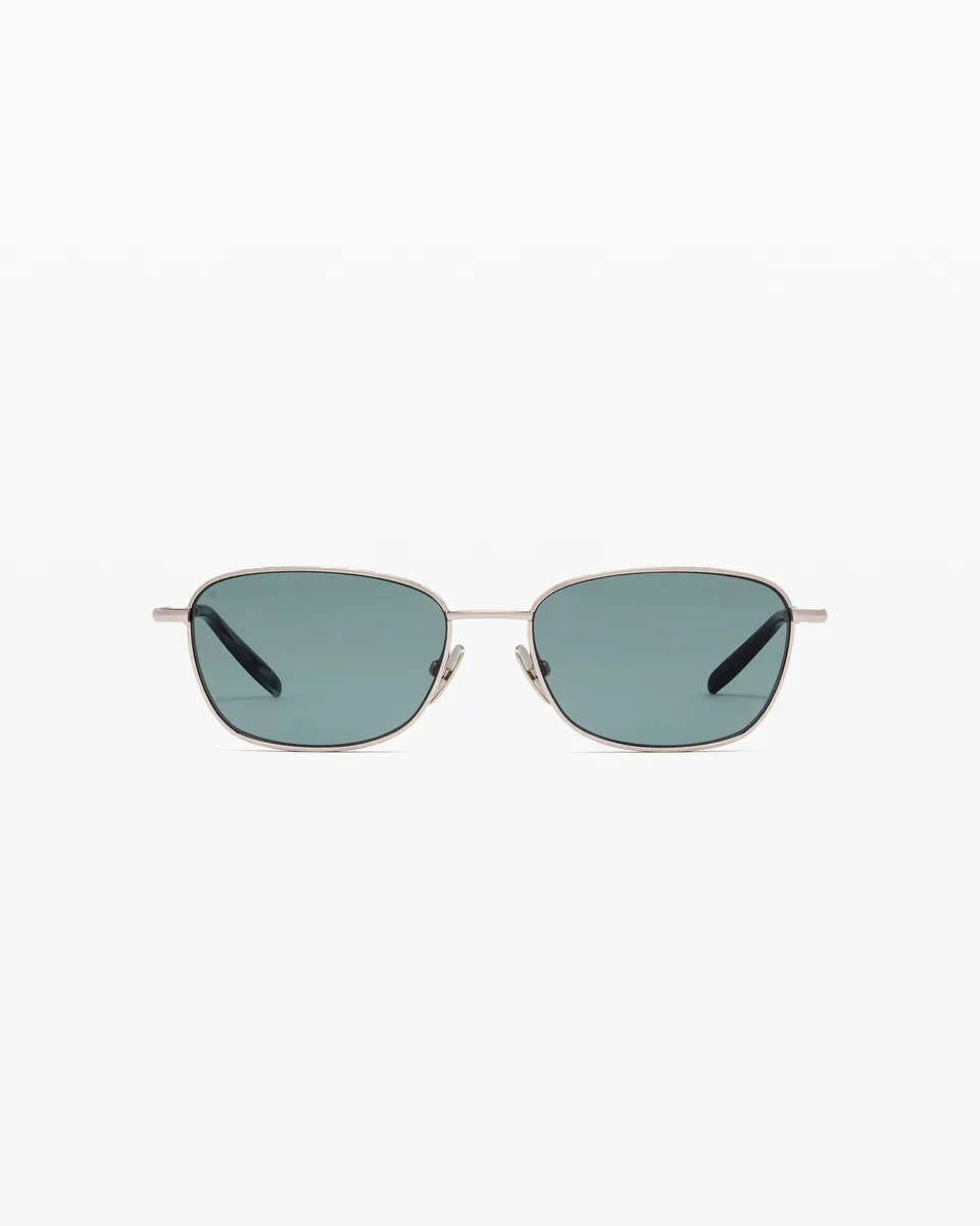 jimmy-fairly-la-freddy-lunettes-de-soleil-rectangulaires-en-acier-inoxydable-pou image 1