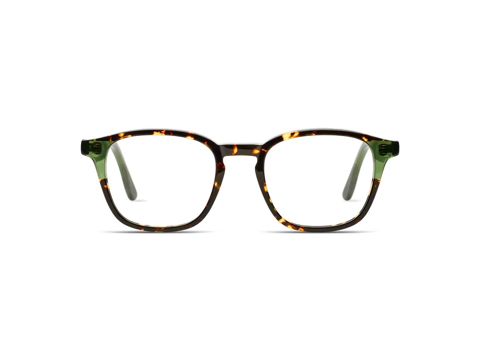 komono-marlon-slims-flake-forest-petites-lunettes-de-vue-carr-es image 1