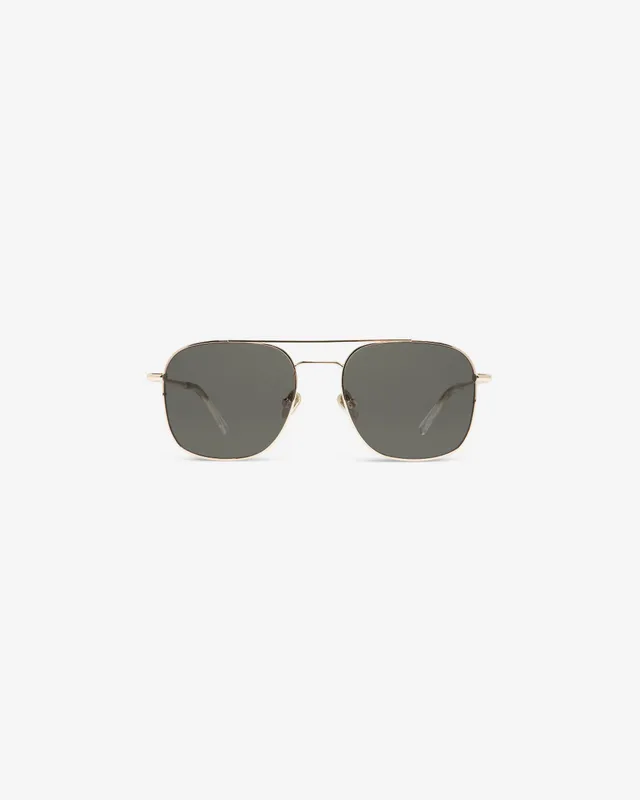 le-petit-lunetier-walter-w-gold-lunettes-de-soleil-aviateur-m-tal-rose-gold-verr image 1