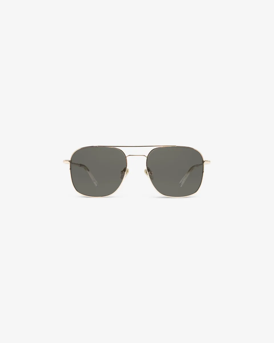 le-petit-lunetier-walter-w-gold-lunettes-de-soleil-aviateur-m-tal-rose-gold-verr image 1