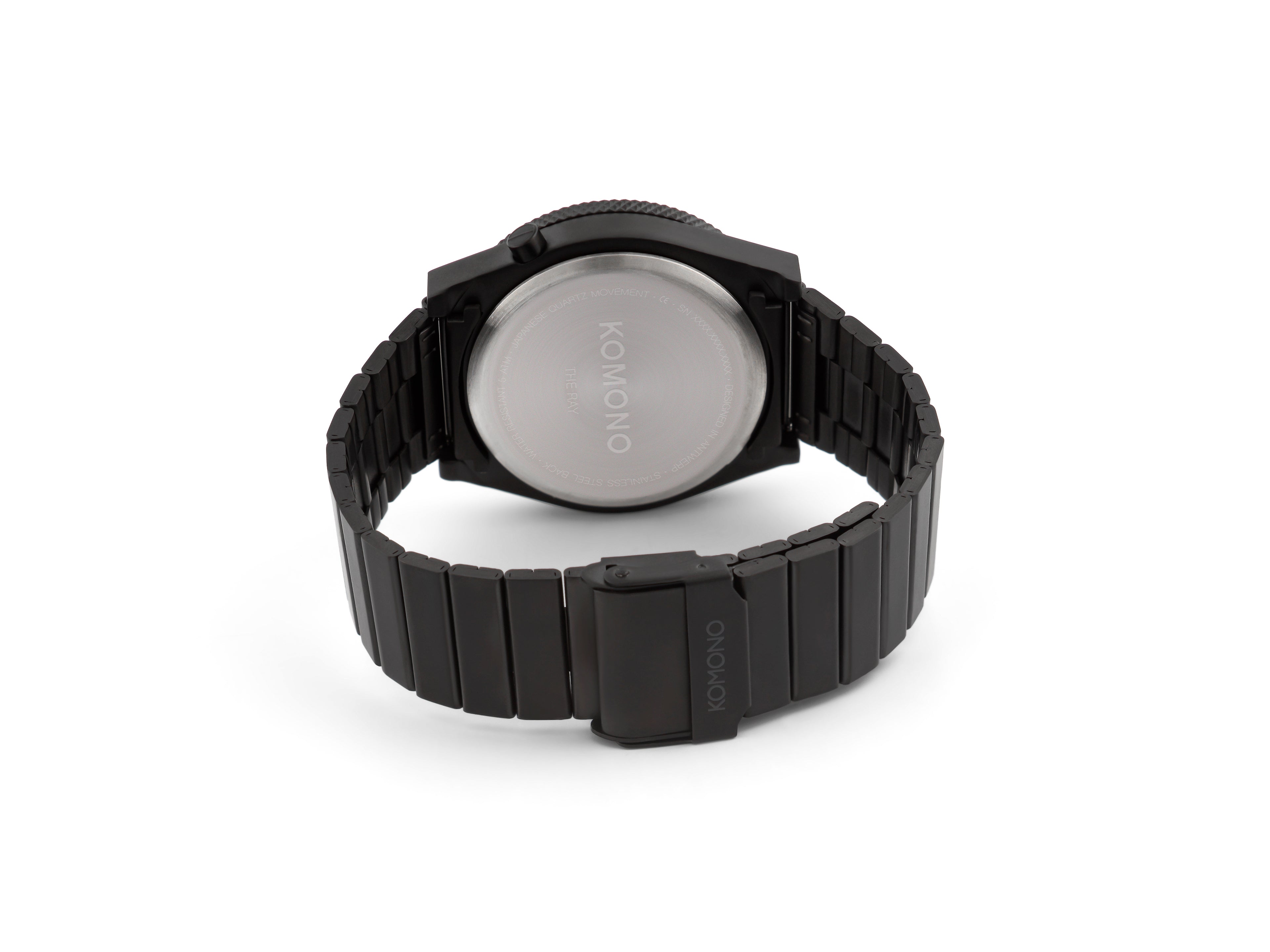 komono-ray-solid-black-montre-adulte image 3