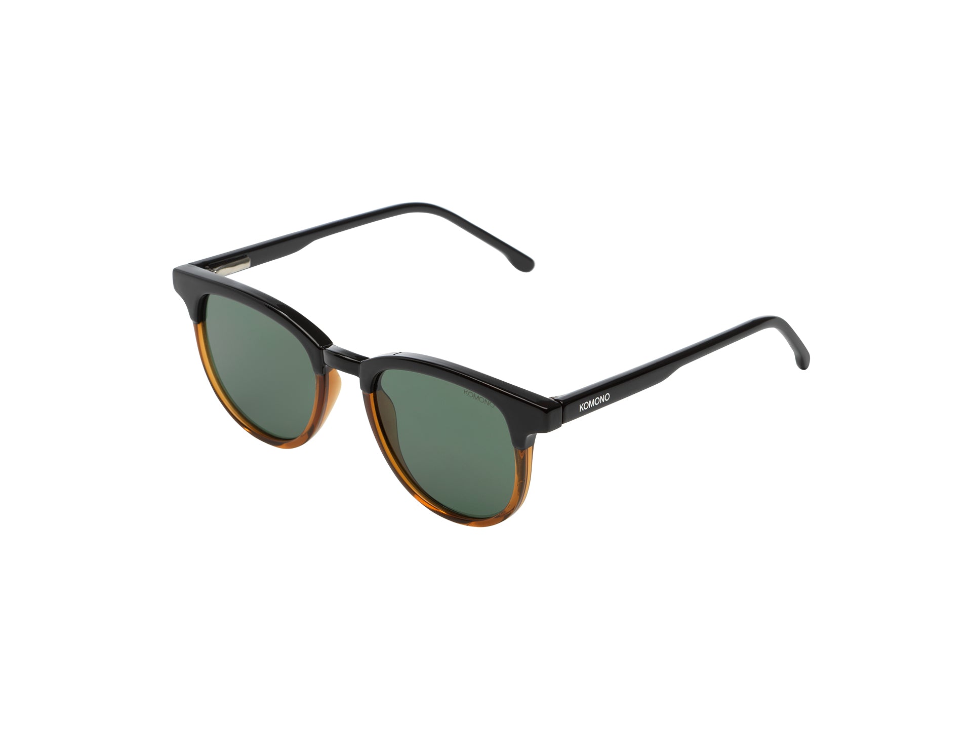 komono-francis-jr-bronze-black-lunettes-junior-carr-es-en-bio-nylon image 3