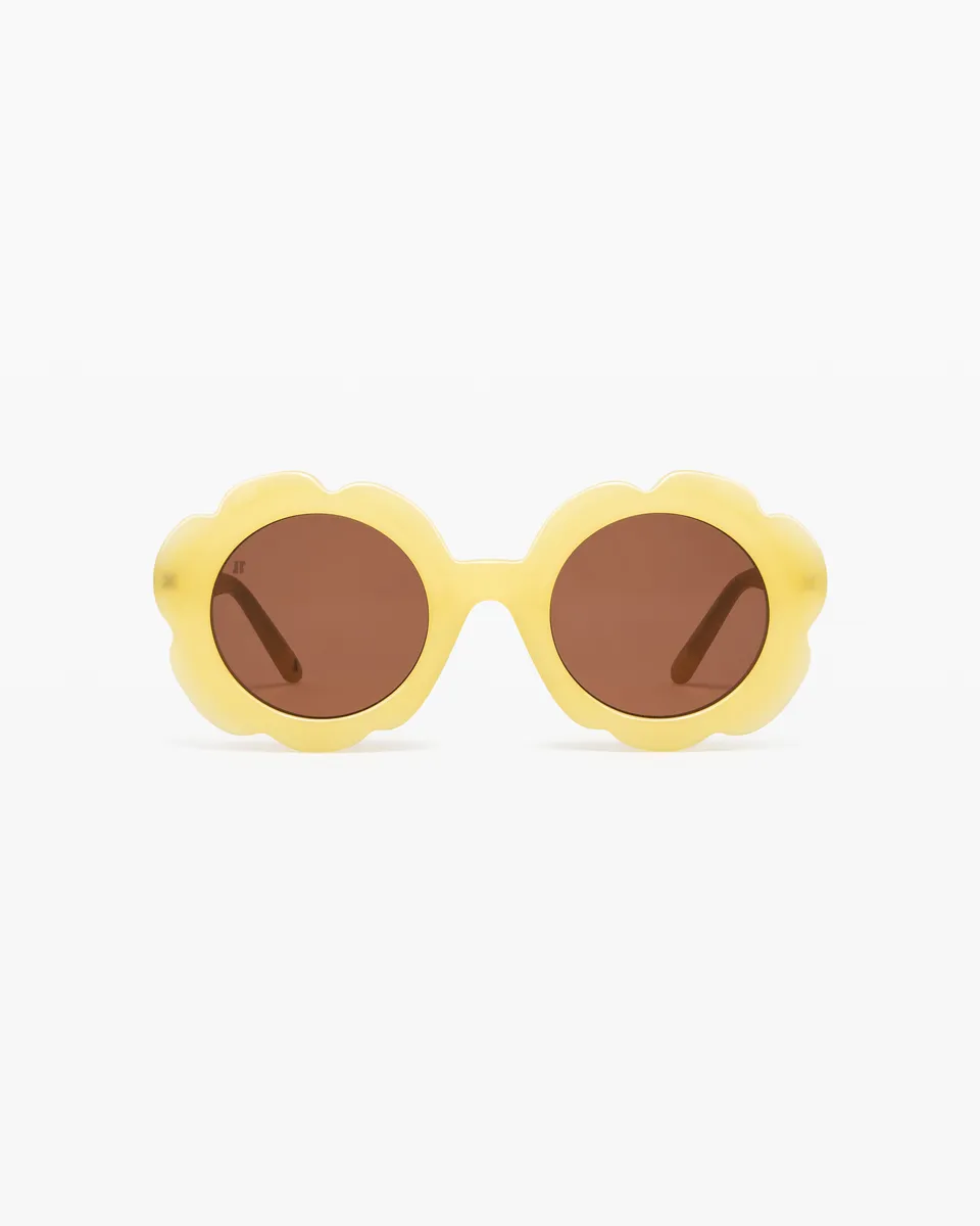 jimmy-fairly-la-mini-bella-lunettes-de-soleil-rondes-enfant-fleur-ac-tate image 1