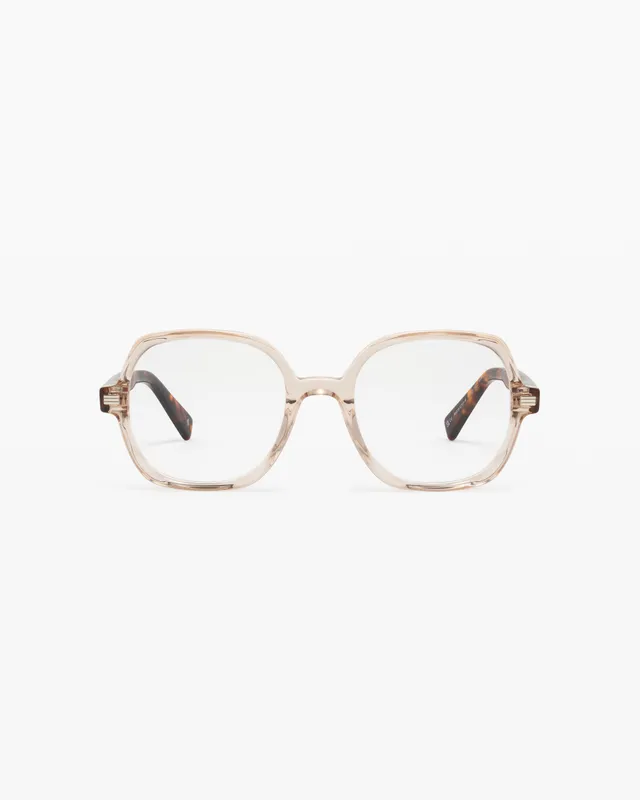 jimmy-fairly-la-debby-lunettes-de-vue-carr-e-oversize-cream-femme image 1