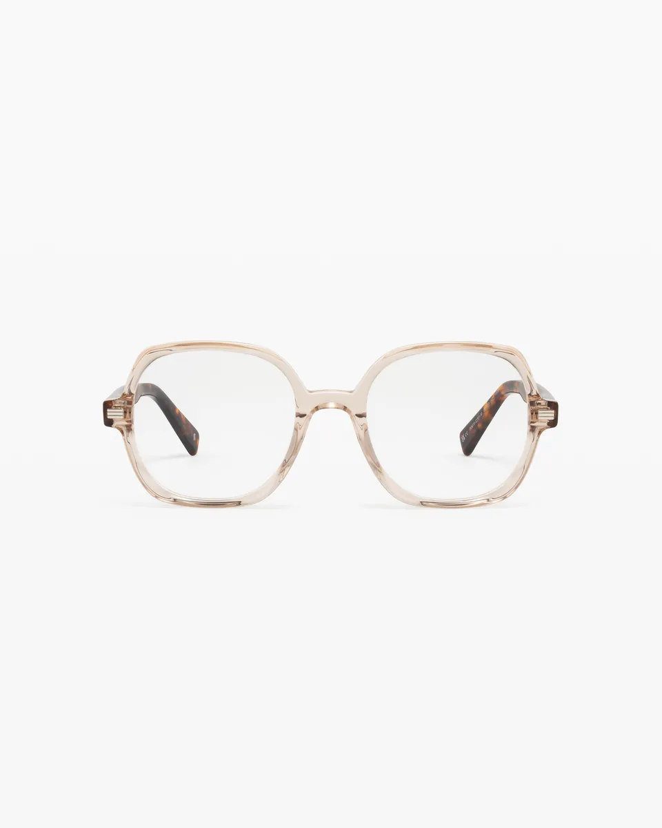 jimmy-fairly-la-debby-lunettes-de-vue-carr-e-oversize-cream-femme image 1