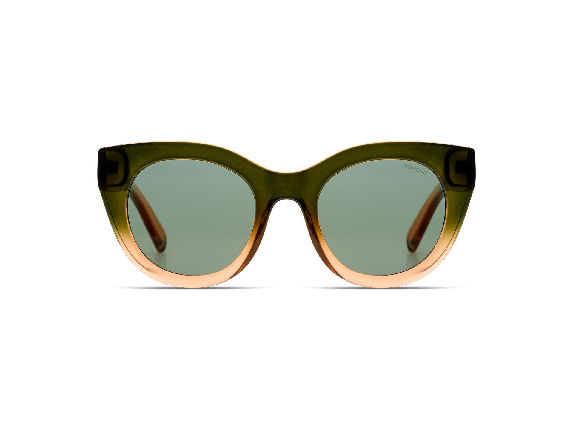komono-louise-pacific-sunset-lunettes-de-soleil-il-de-chat-oversize-pour-femme image 2