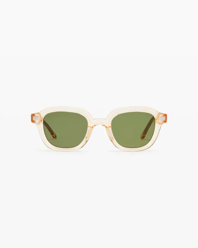 jimmy-fairly-la-mini-napoli-lunettes-de-soleil-carr-es-enfant-en-ac-tate-jaune-v image 1
