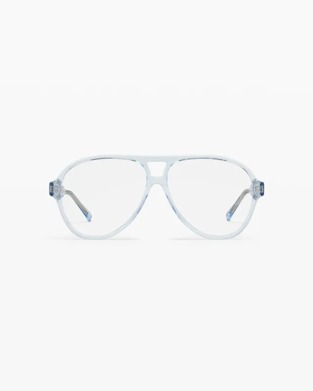 jimmy-fairly-la-tilda-lunettes-de-vue-femme-aviateur-en-ac-tate-de-cellulose-cha image 1