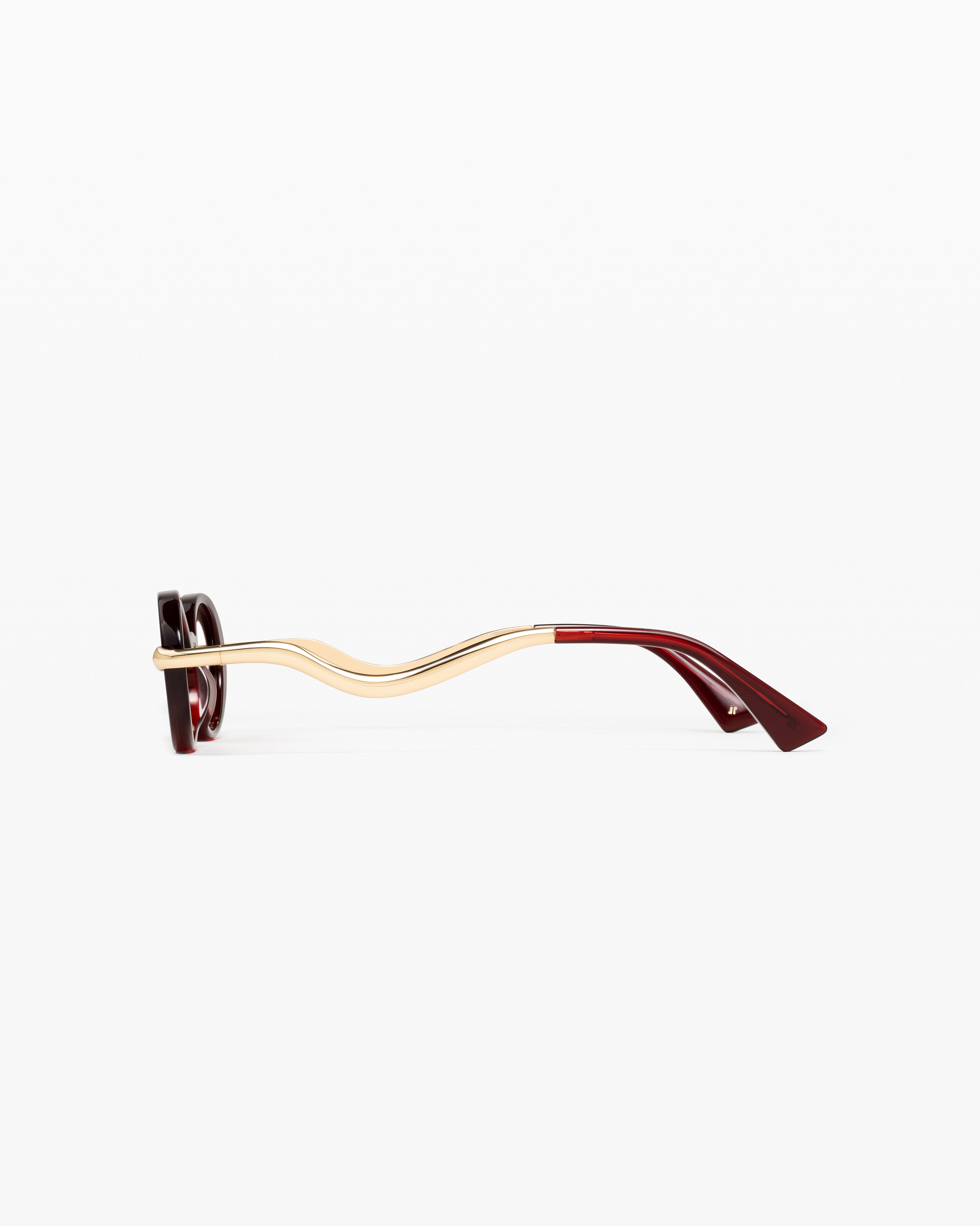 jimmy-fairly-la-elvissa-x-missoma-lunettes-de-soleil-ovales-rouges-femme-medium image 2