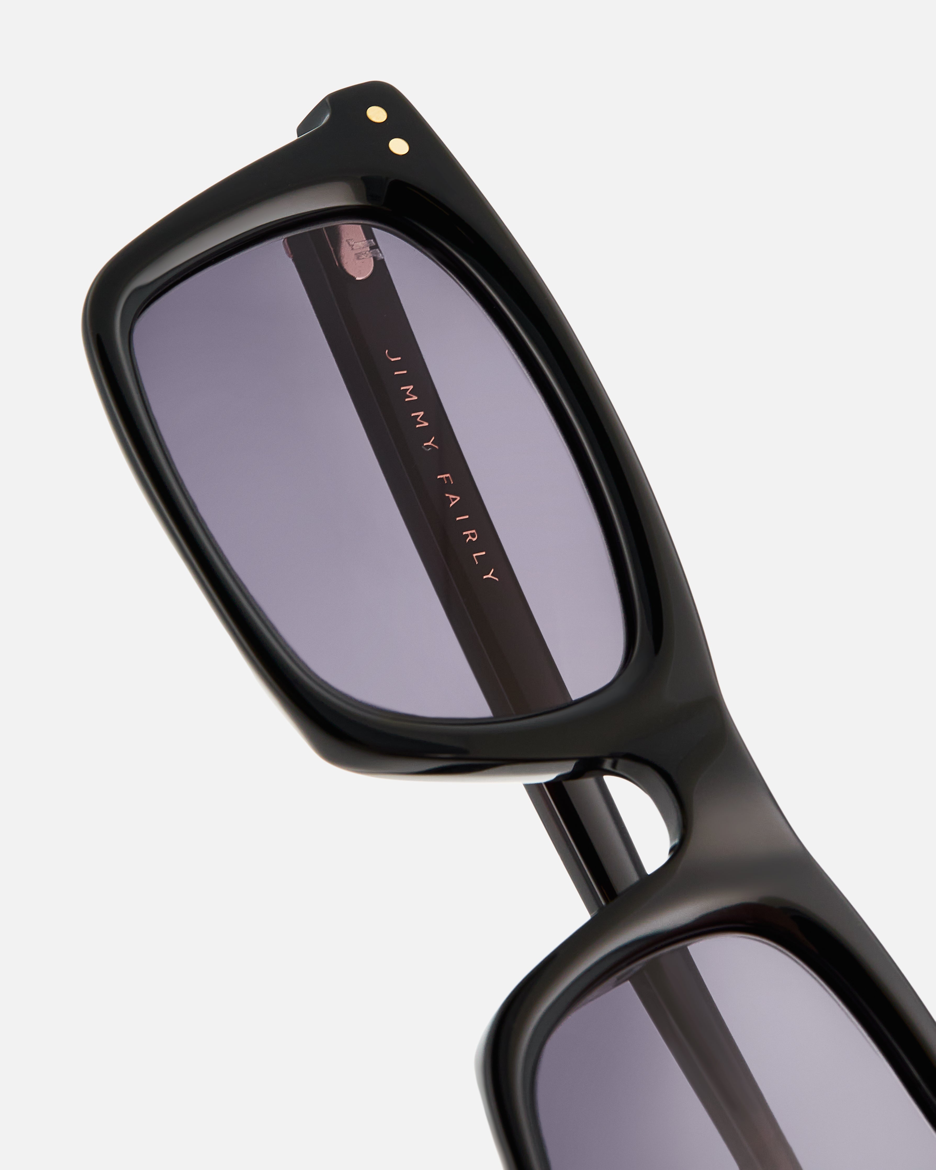 jimmy-fairly-la-mara-lunettes-de-soleil-rectangulaire-medium-noir-acier-visage-l image 5