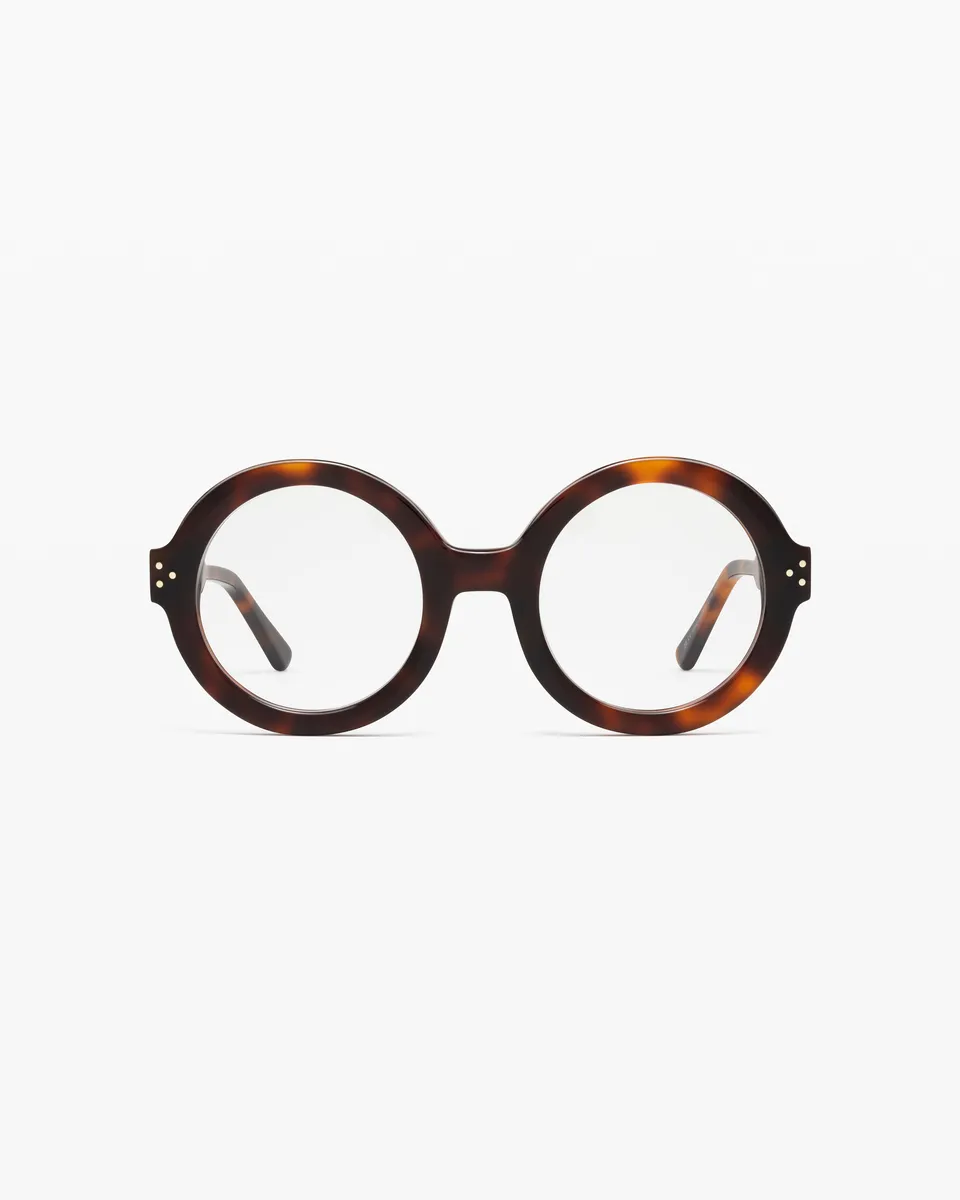 jimmy-fairly-la-bertille-lunettes-de-vue-rondes-ac-tate-caille-fonc-e-fabriqu-es image 1