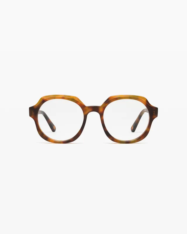 jimmy-fairly-la-fara-lunettes-de-vue-rondes-vertes-femme image 1