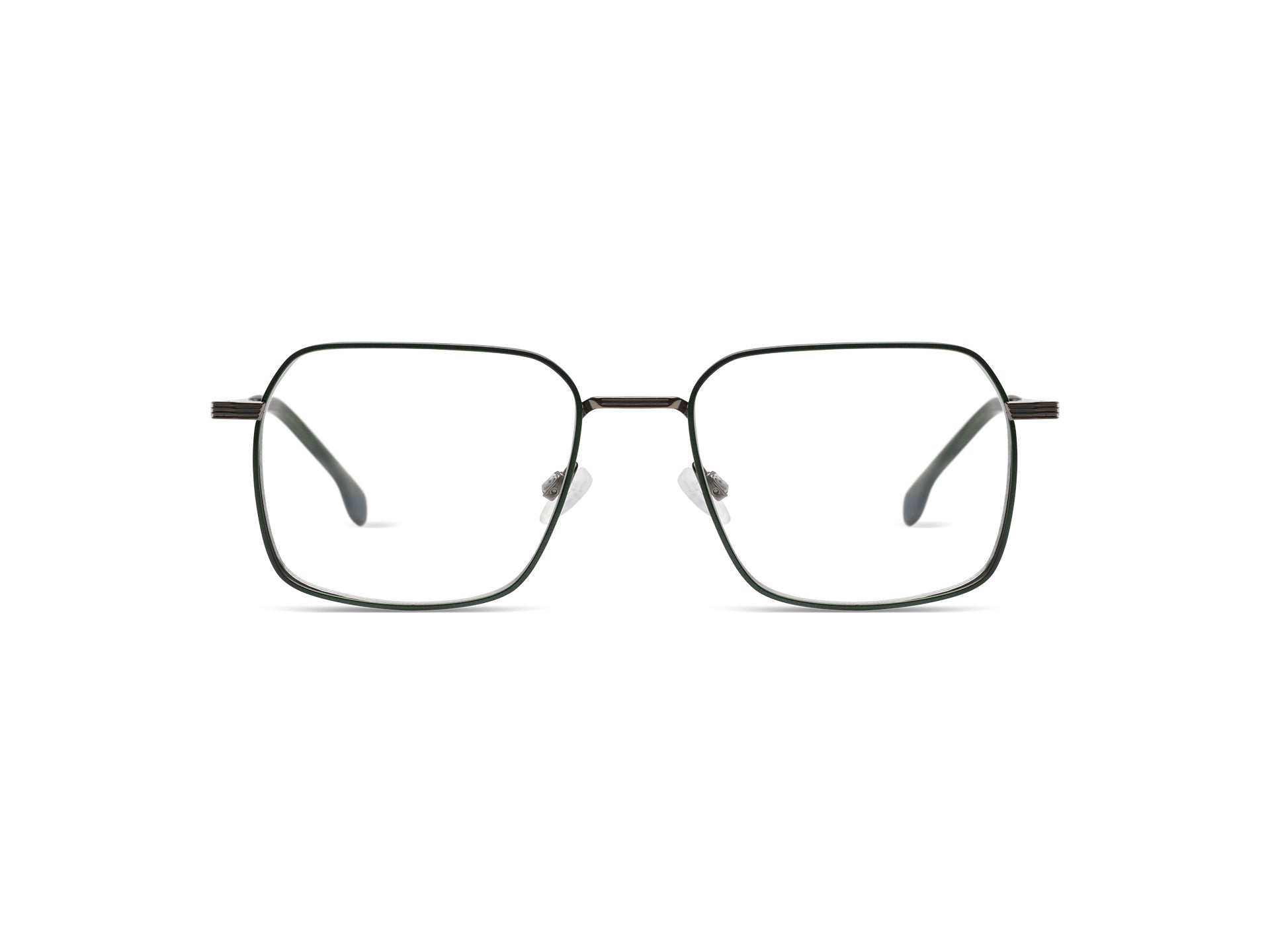 komono-rami-gun-camo-lunettes-de-vue-rectangulaires-titane-japonais image 1