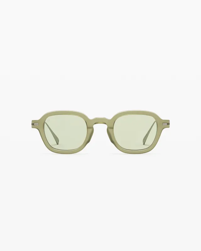 jimmy-fairly-la-faro-lunettes-de-soleil-carr-es-vertes-m-homme image 1