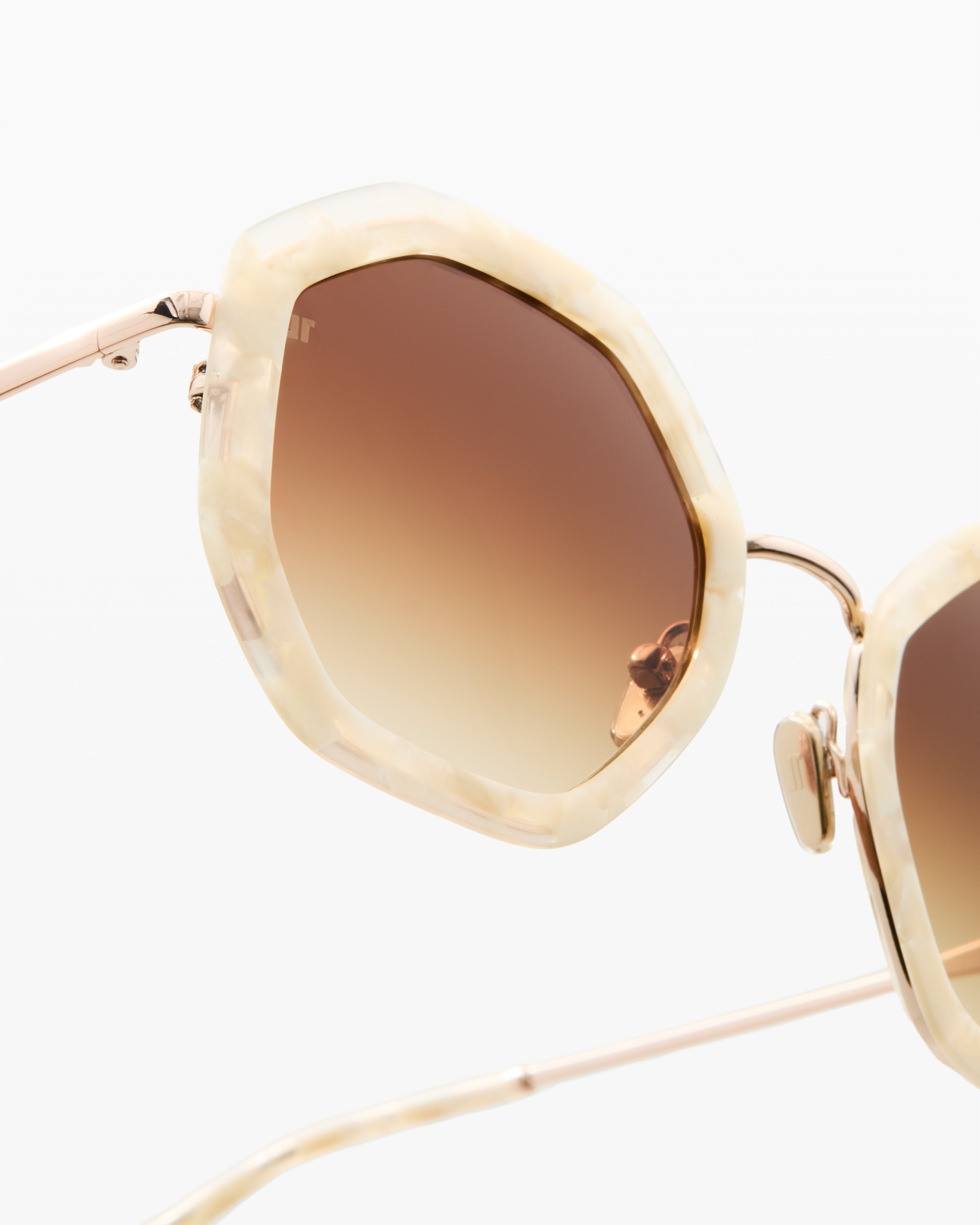 jimmy-fairly-la-angie-lunettes-de-soleil-femme-hexagonales-ac-tate-et-acier-ivoi image 6