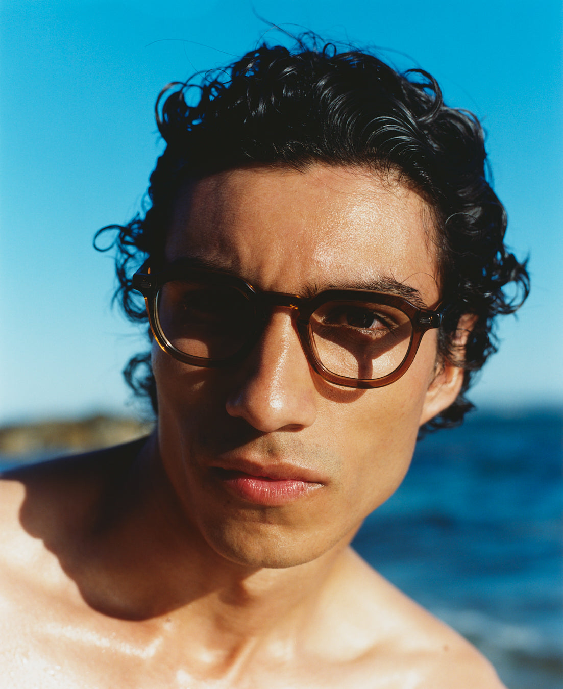 jimmy-fairly-la-oros-lunettes-de-vue-rectangulaires-homme-ac-tate-brun-taille-m- image 2