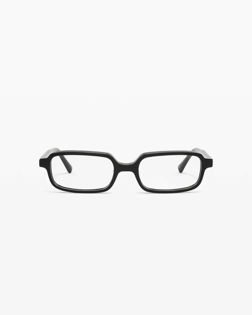 jimmy-fairly-la-kaya-lunettes-de-vue-rectangulaires-en-ac-tate-noir-taille-mediu image 1