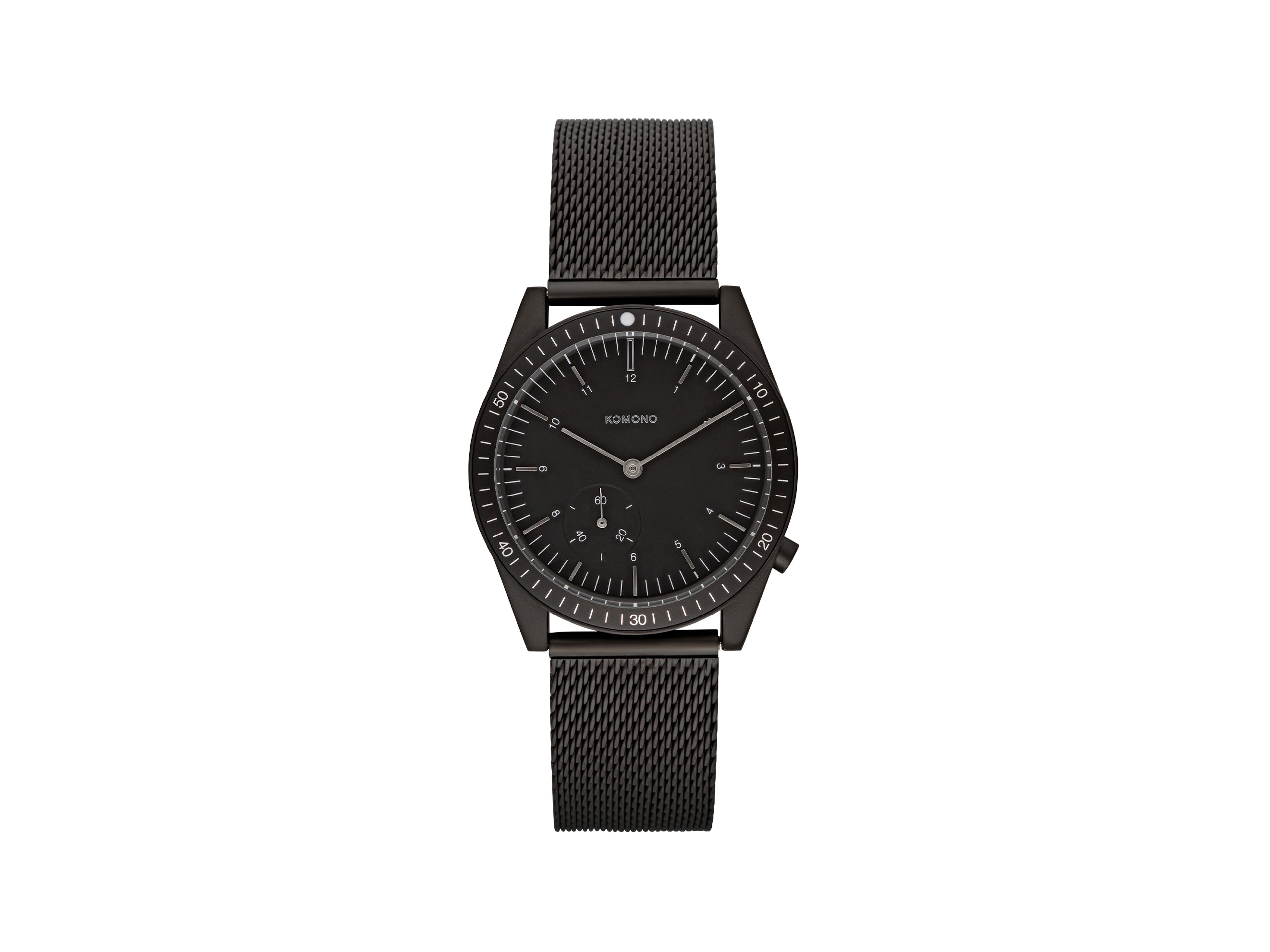 komono-ray-legacy-mesh-black-montre-de-plong-e image 1