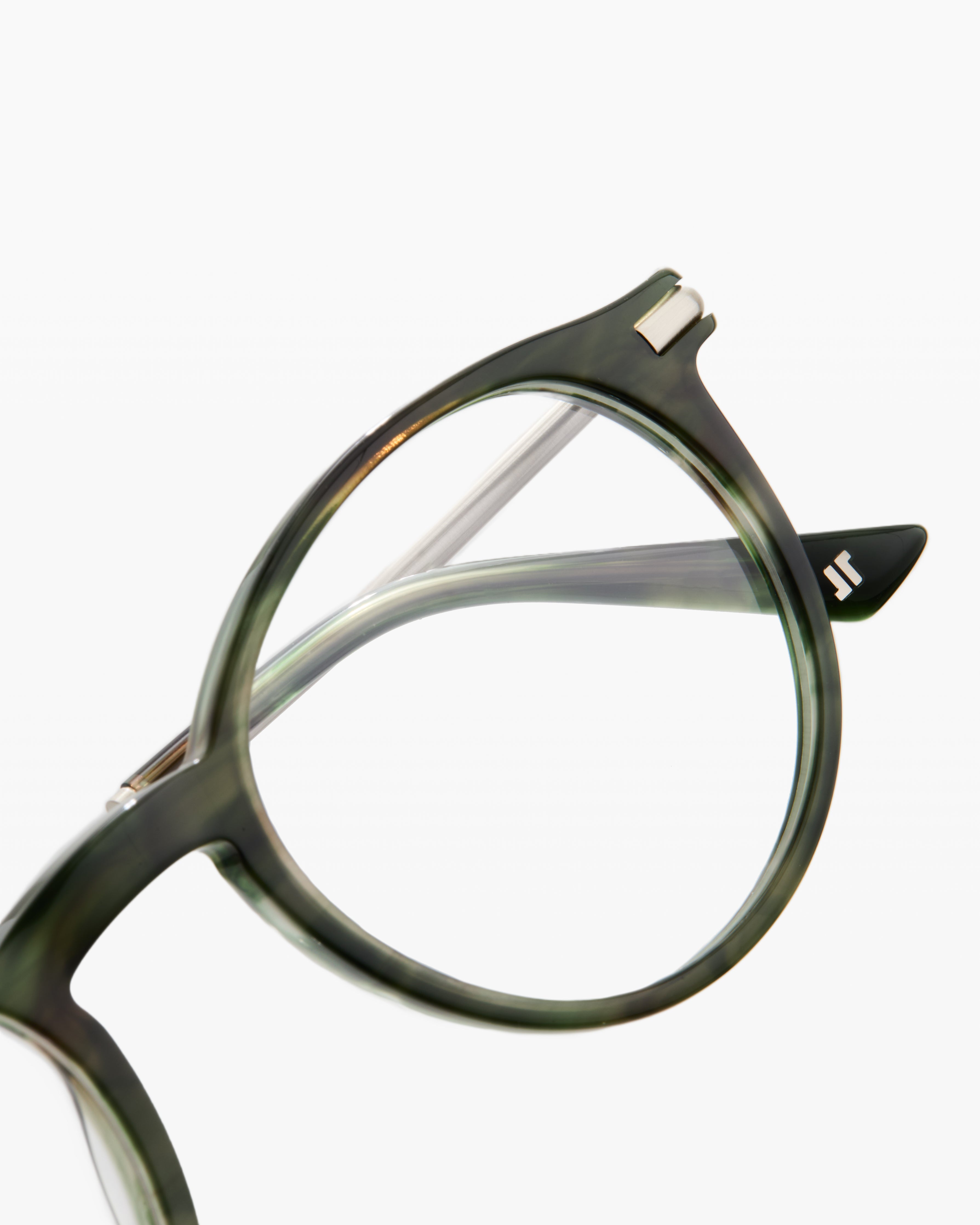 jimmy-fairly-la-taylor-xl-lunettes-de-vue-rondes-vertes-xl-visage-large-homme image 4