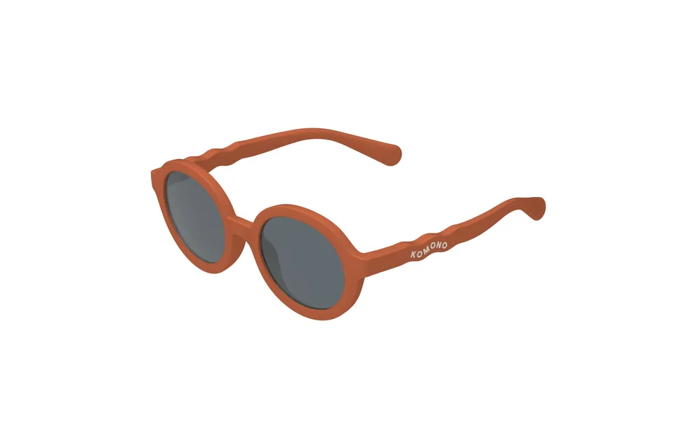 komono-lou-brick-lunettes-de-soleil-enfant-3-5-ans-thermoplastique-cologique-ver image 1
