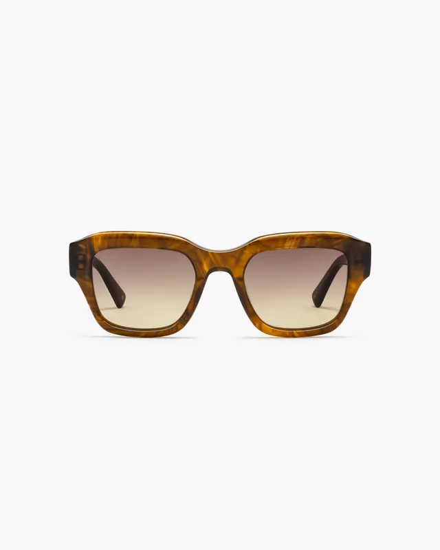 jimmy-fairly-la-celi-lunettes-de-soleil-carr-es-oversize-en-ac-tate-marron-pour- image 1
