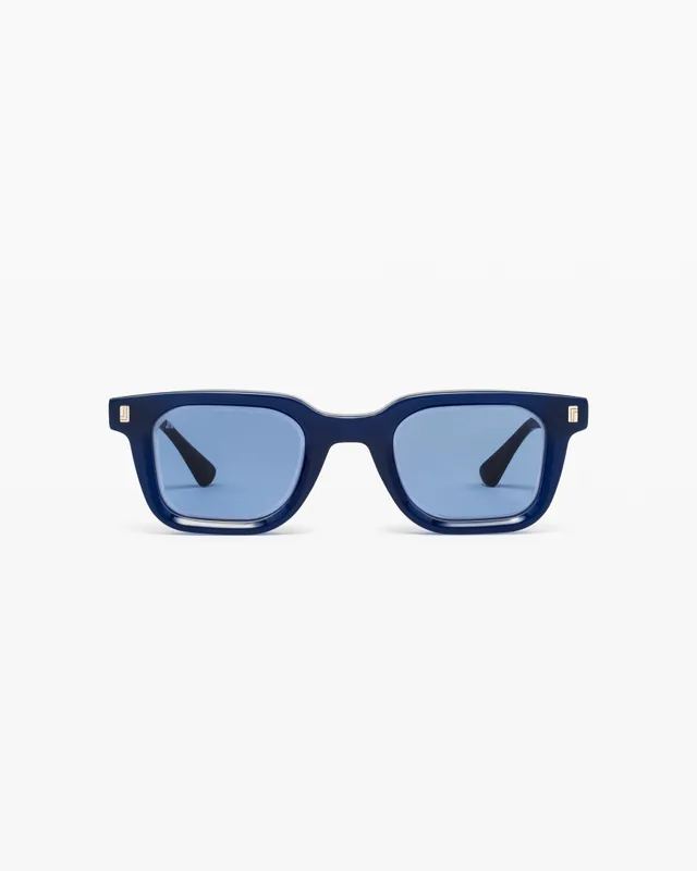 jimmy-fairly-la-bushwick-lunettes-de-soleil-rectangulaires-bleues-medium-homme-v image 1