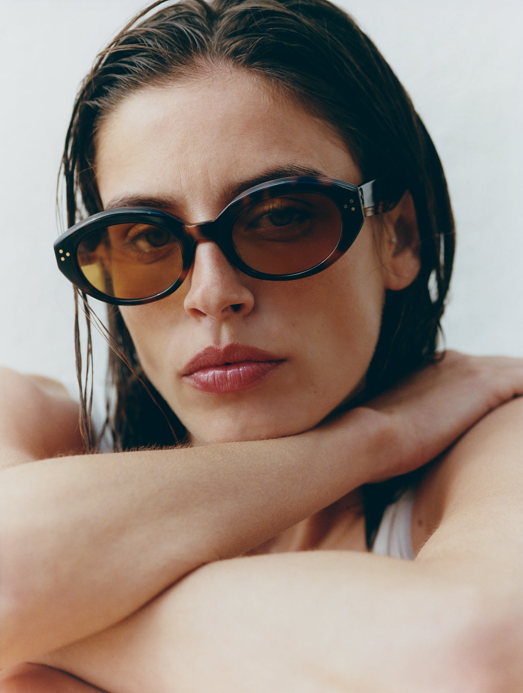 jimmy-fairly-la-vivi-jf-colors-lunettes-de-soleil-ovales-femme-dark-tortoise-med image 2