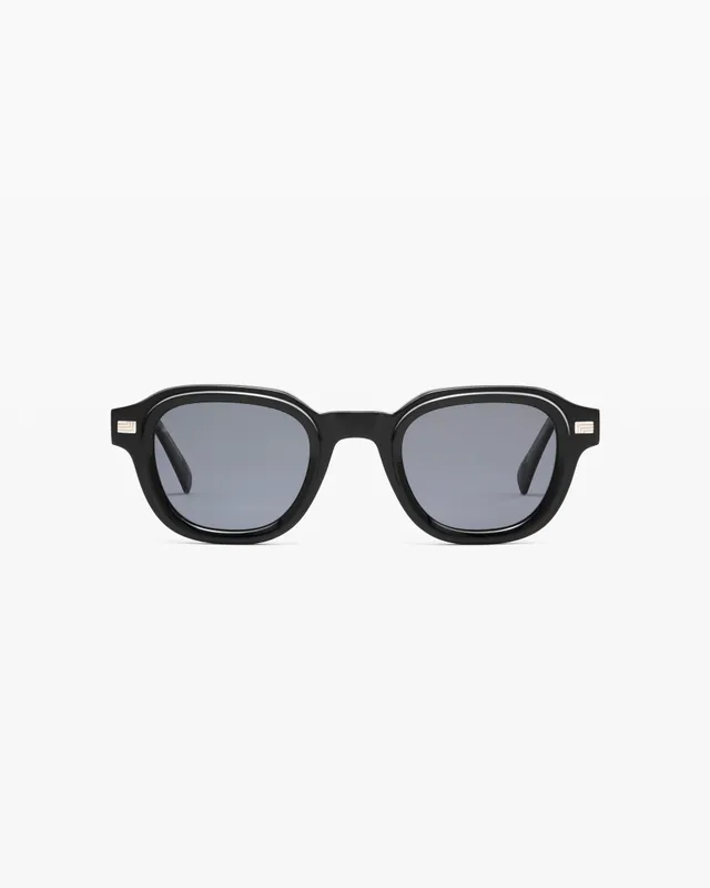 jimmy-fairly-la-napoli-lunettes-de-soleil-carr-es-ac-tate-noir image 1