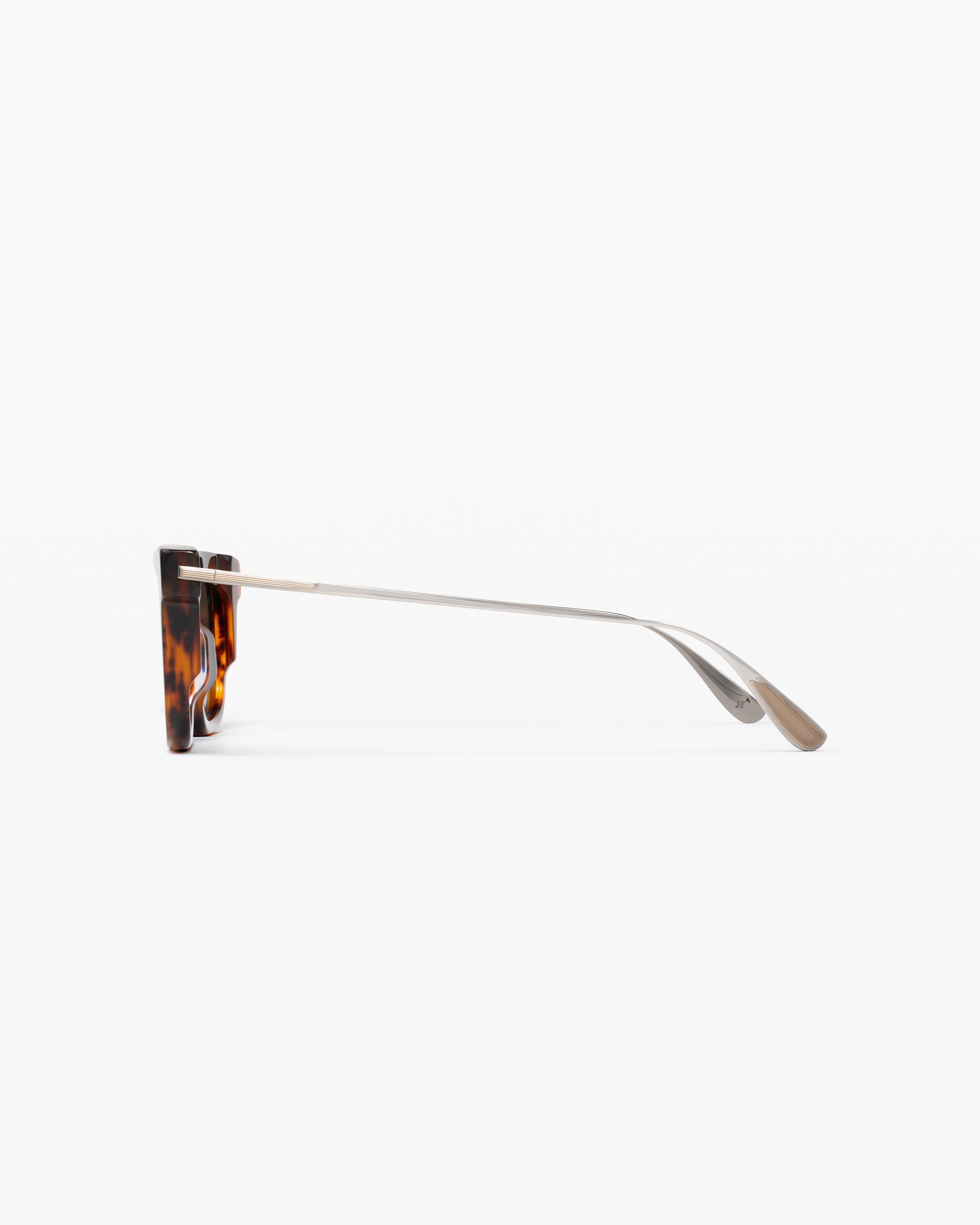 jimmy-fairly-la-andrew-lunettes-de-soleil-rectangulaires-titane-caille-homme image 2