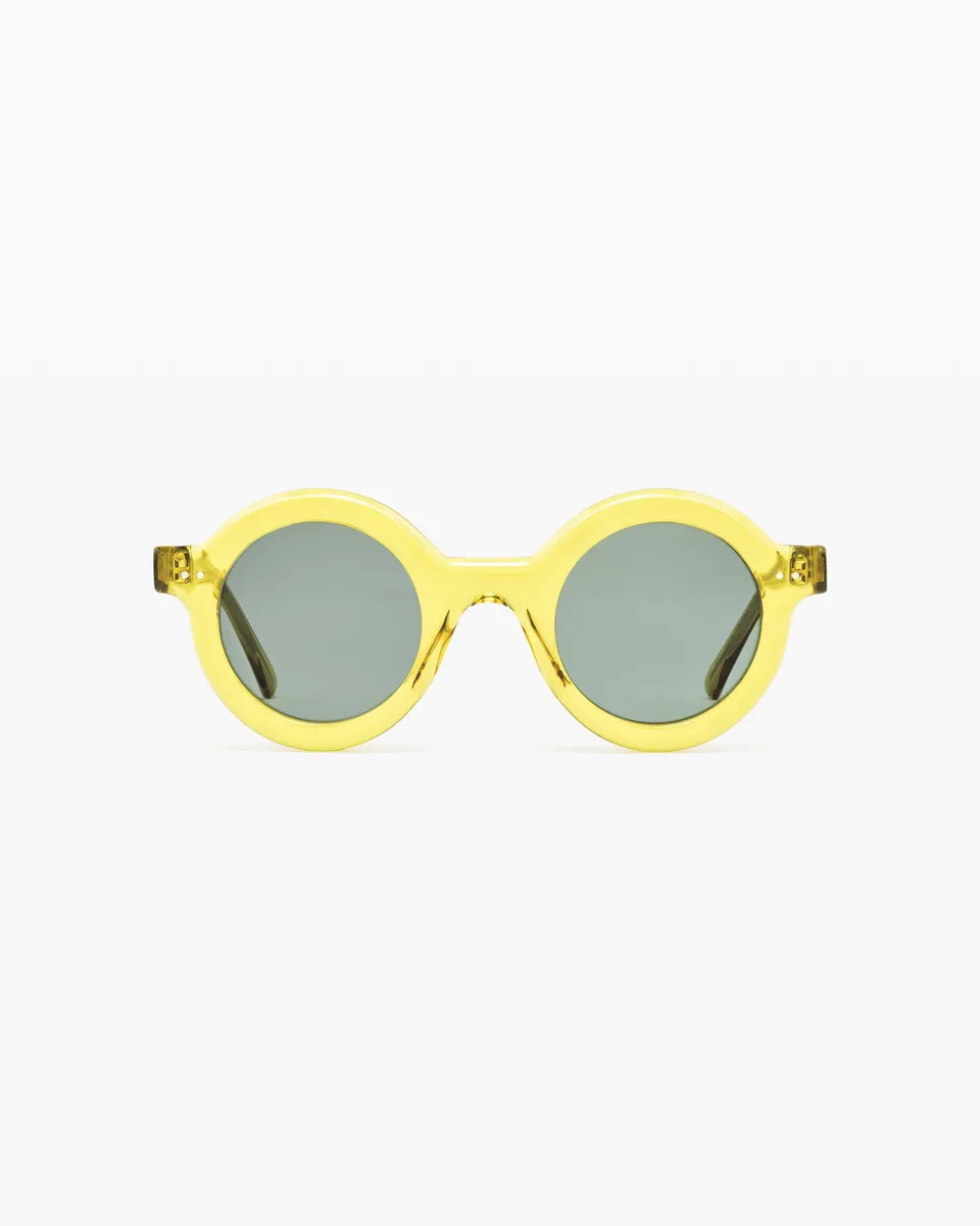 jimmy-fairly-la-spezia-lunettes-de-soleil-rondes-en-ac-tate-jaune-visage-fin-fem image 1