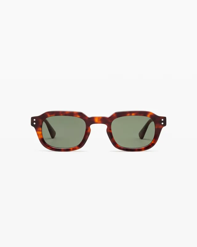 jimmy-fairly-la-tonka-lunettes-de-soleil-rectangulaires-en-ac-tate-caille-fonc-e image 1