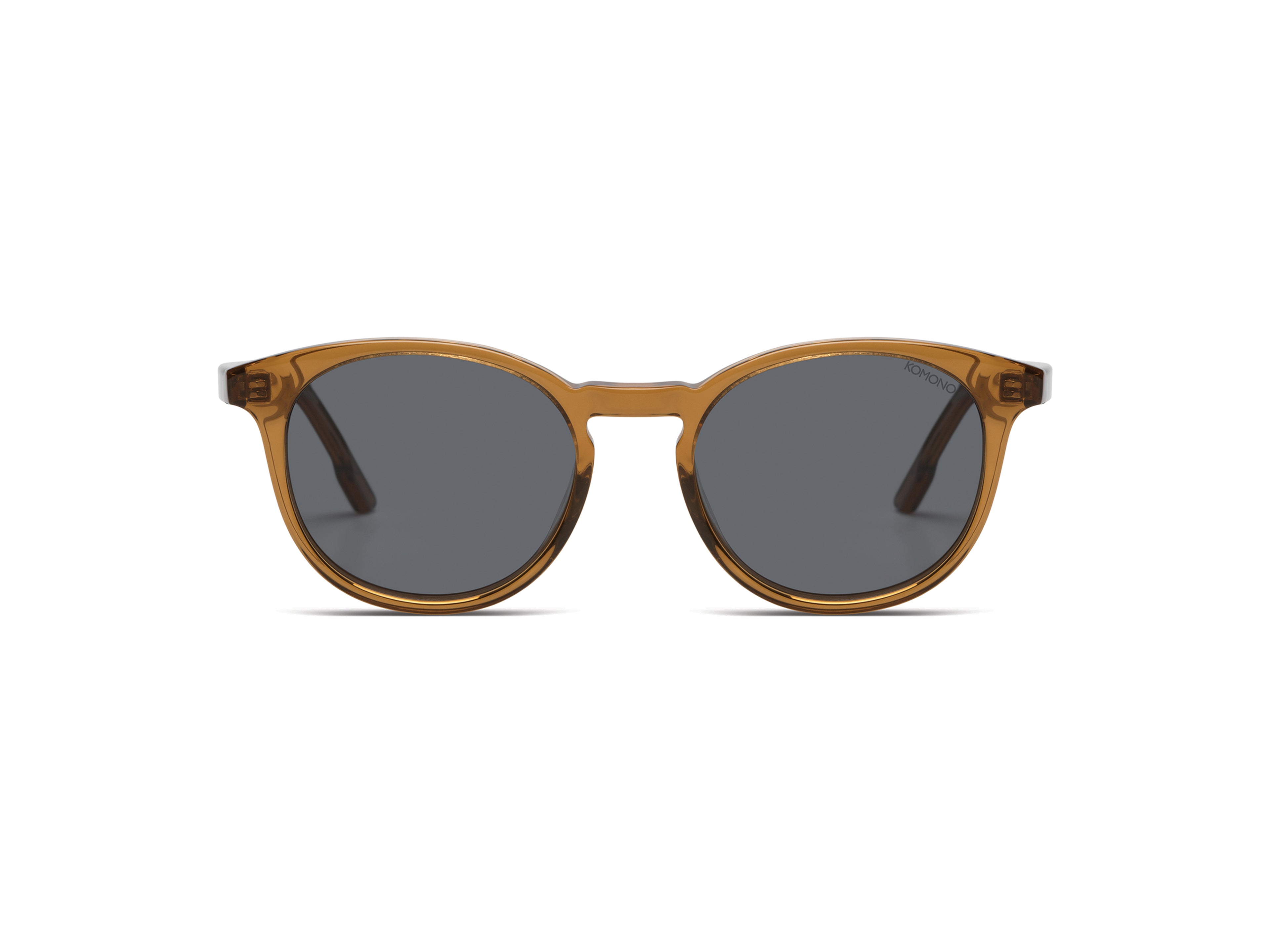 komono-hudson-sand-lunettes-de-soleil-rondes-en-ac-tate-cologique image 1