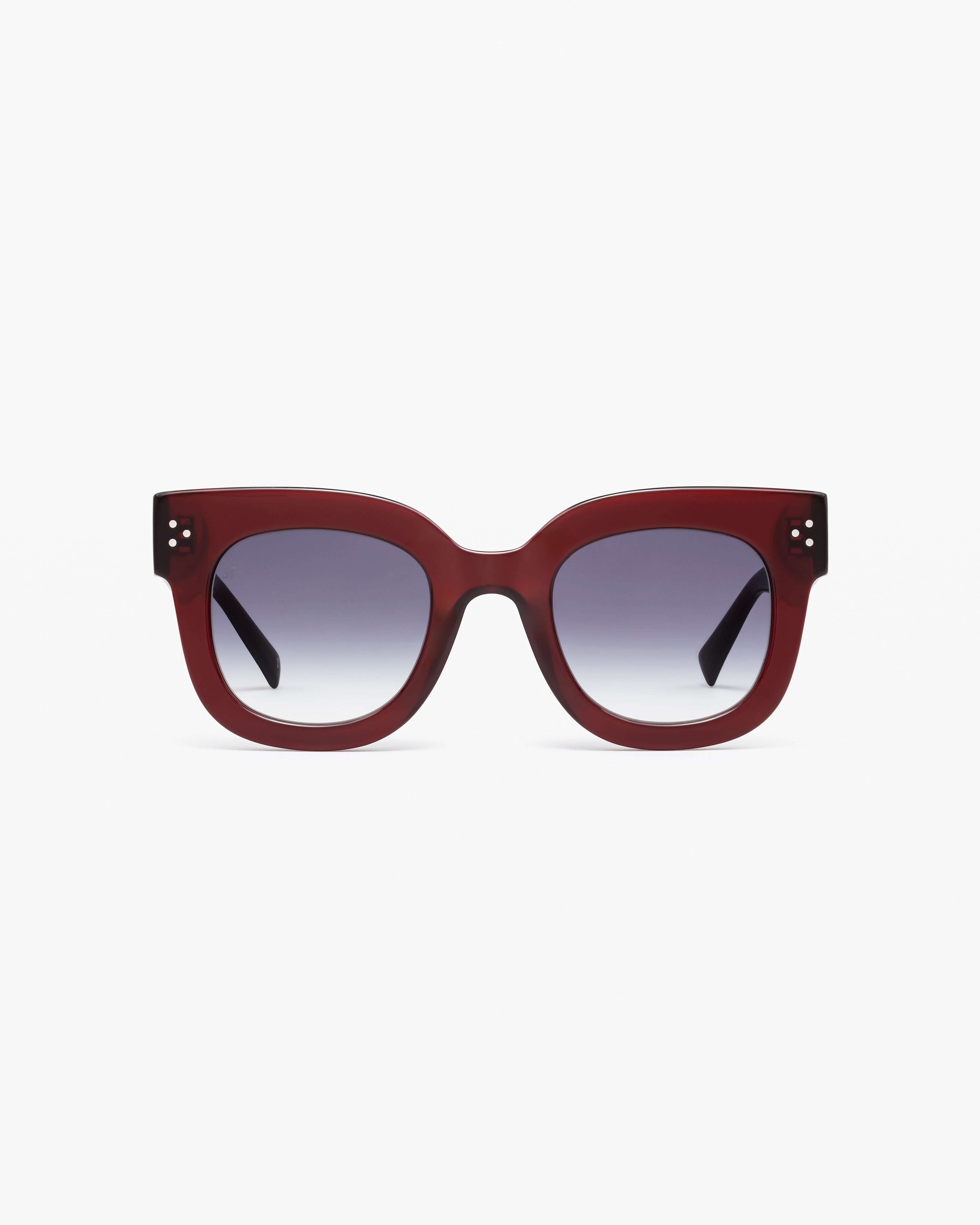 jimmy-fairly-la-maya-lunettes-de-soleil-papillon-en-ac-tate-rouge-taille-m image 1