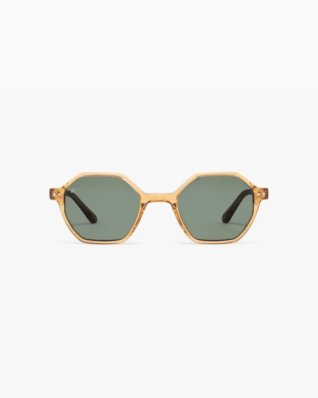 jimmy-fairly-la-mini-aziel-lunettes-de-soleil-hexagonales-enfant-en-ac-tate-marr image 1