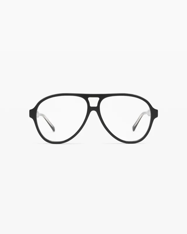jimmy-fairly-la-tilda-lunettes-de-vue-aviateur-noir-medium image 1