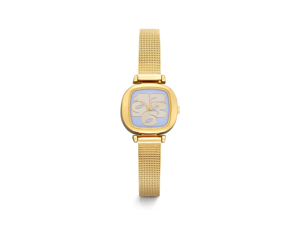 komono-moneypenny-royale-cameo-gold-sky-montre-couleur-or-translucide image 1