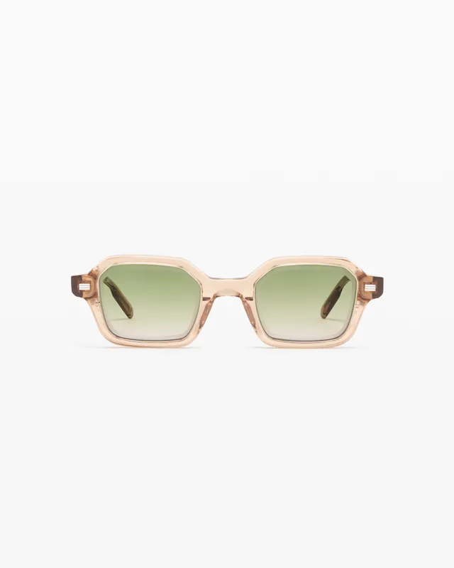 jimmy-fairly-la-miky-lunettes-de-soleil-hexagonales-ac-tate-cr-me-homme image 1