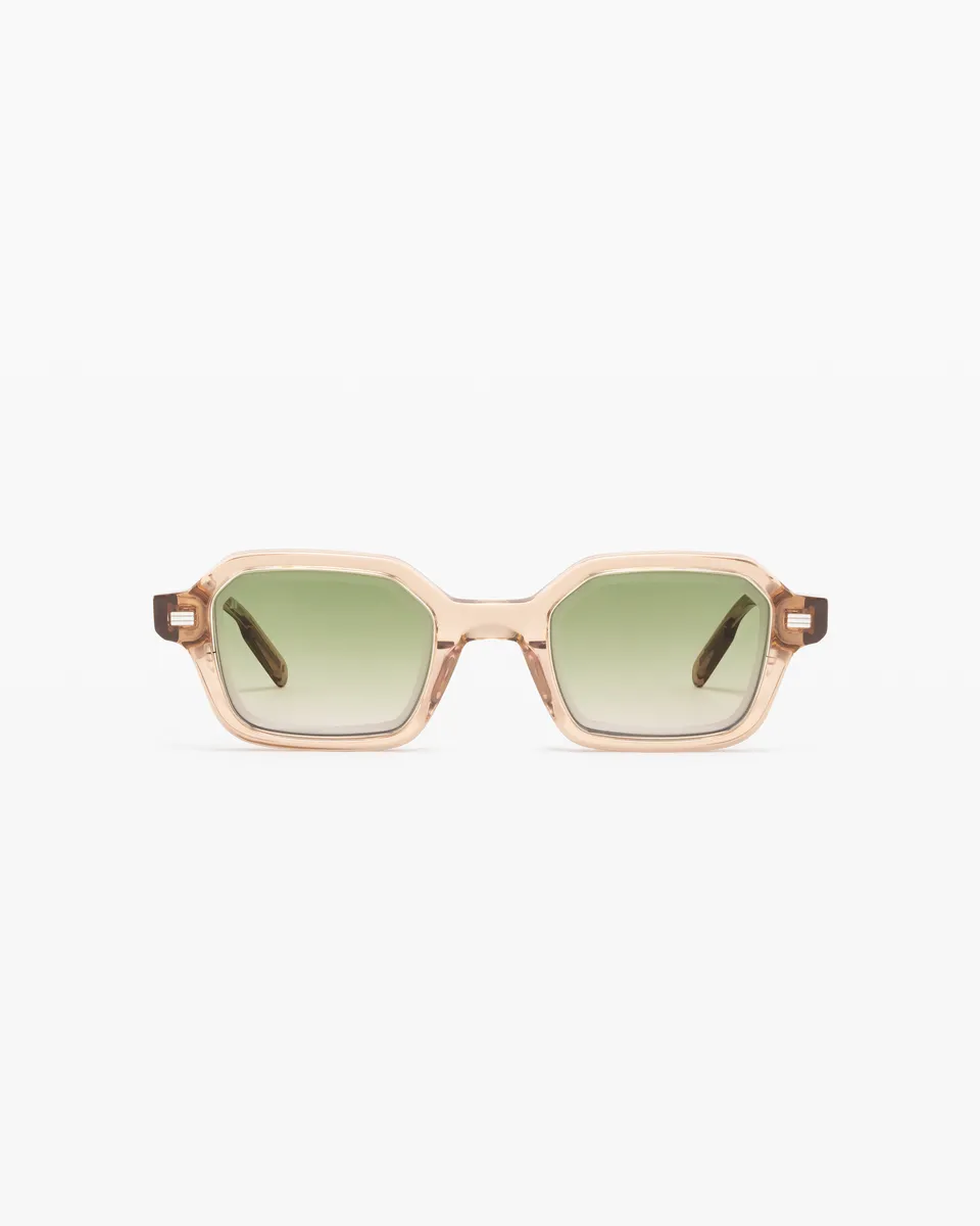 jimmy-fairly-la-miky-lunettes-de-soleil-hexagonales-ac-tate-cr-me-homme image 1