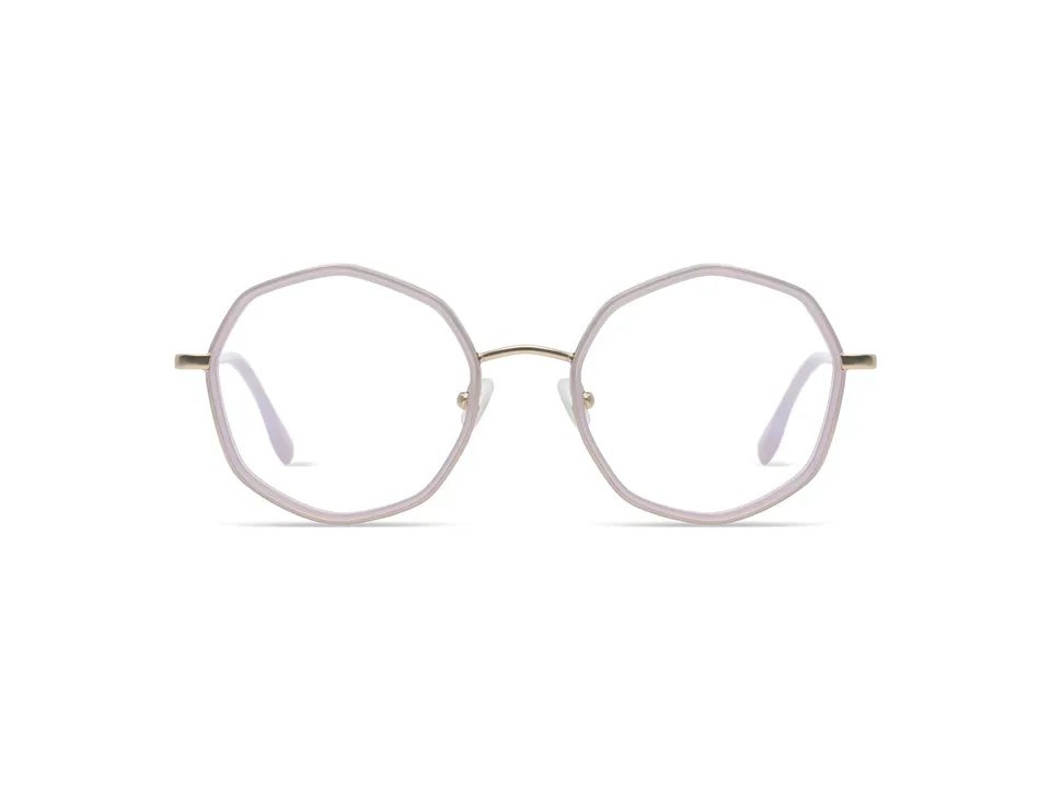 komono-sofia-lavender-white-gold-matte-lunettes-de-vue image 1