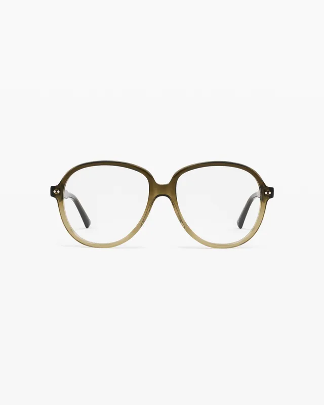 jimmy-fairly-la-misty-lunettes-de-vue-aviateur-oversize-vertes-en-ac-tate image 1