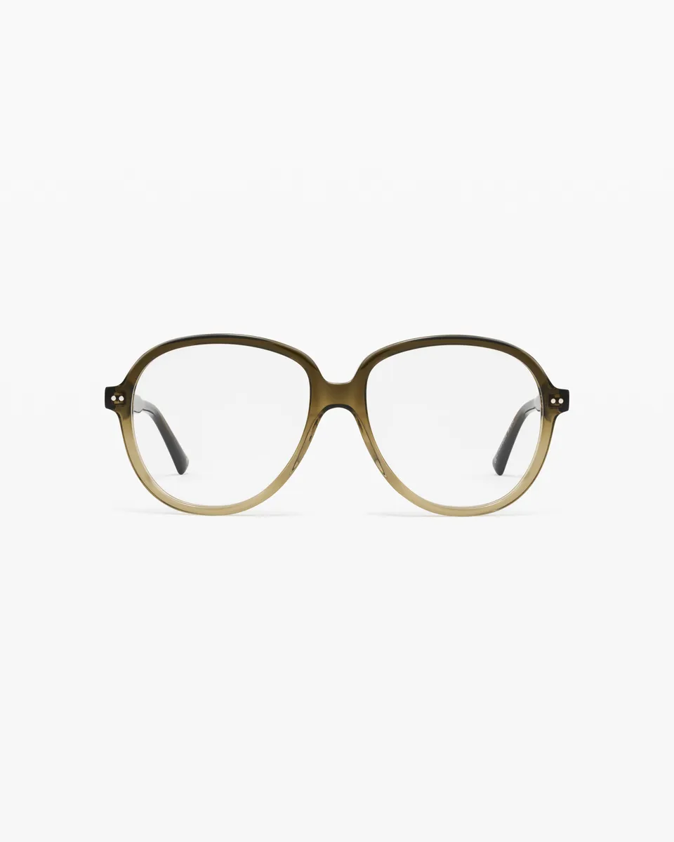 jimmy-fairly-la-misty-lunettes-de-vue-aviateur-oversize-vertes-en-ac-tate image 1