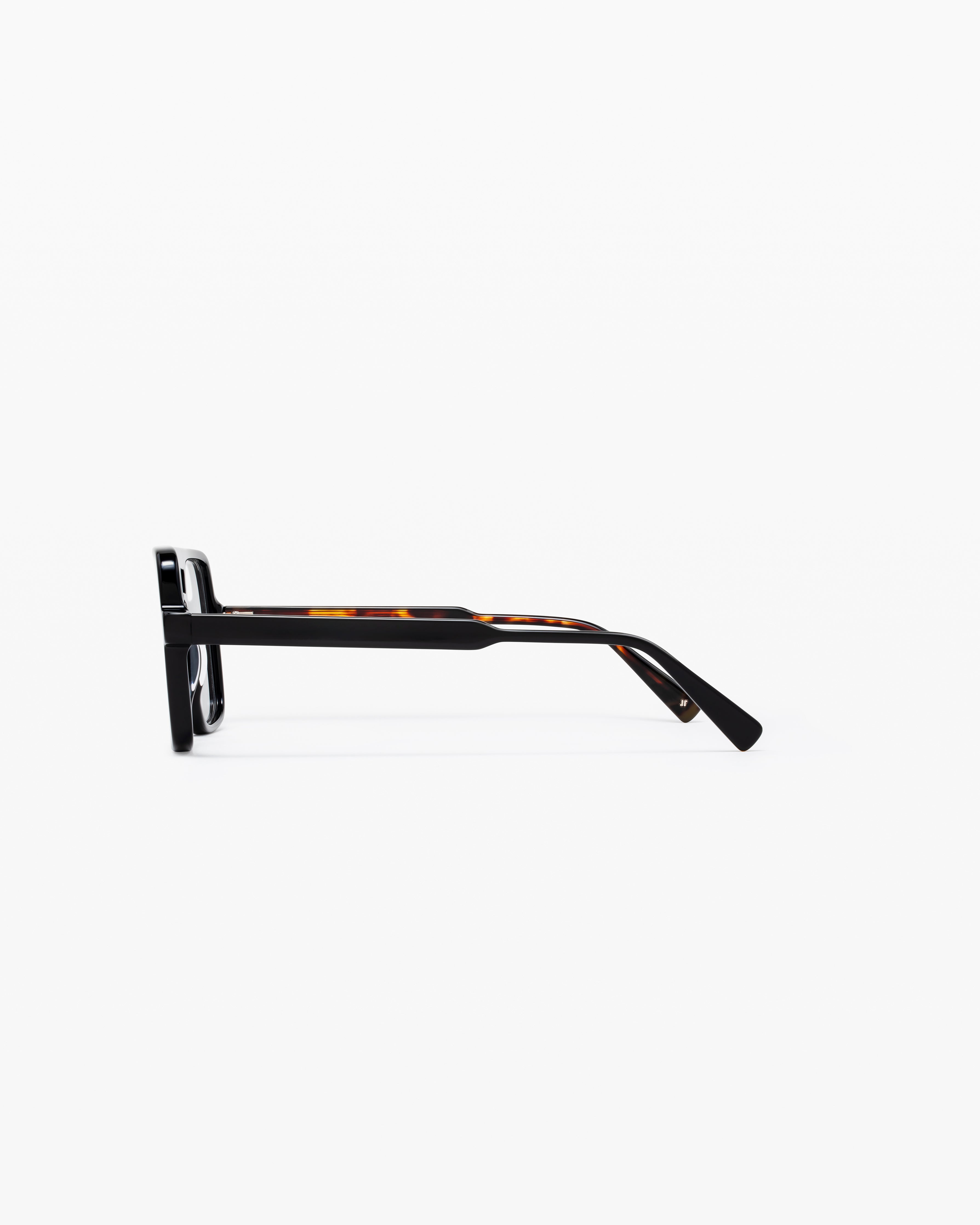 jimmy-fairly-la-nax-lunettes-de-vue-aviateur-oversize-noires-homme-m image 2