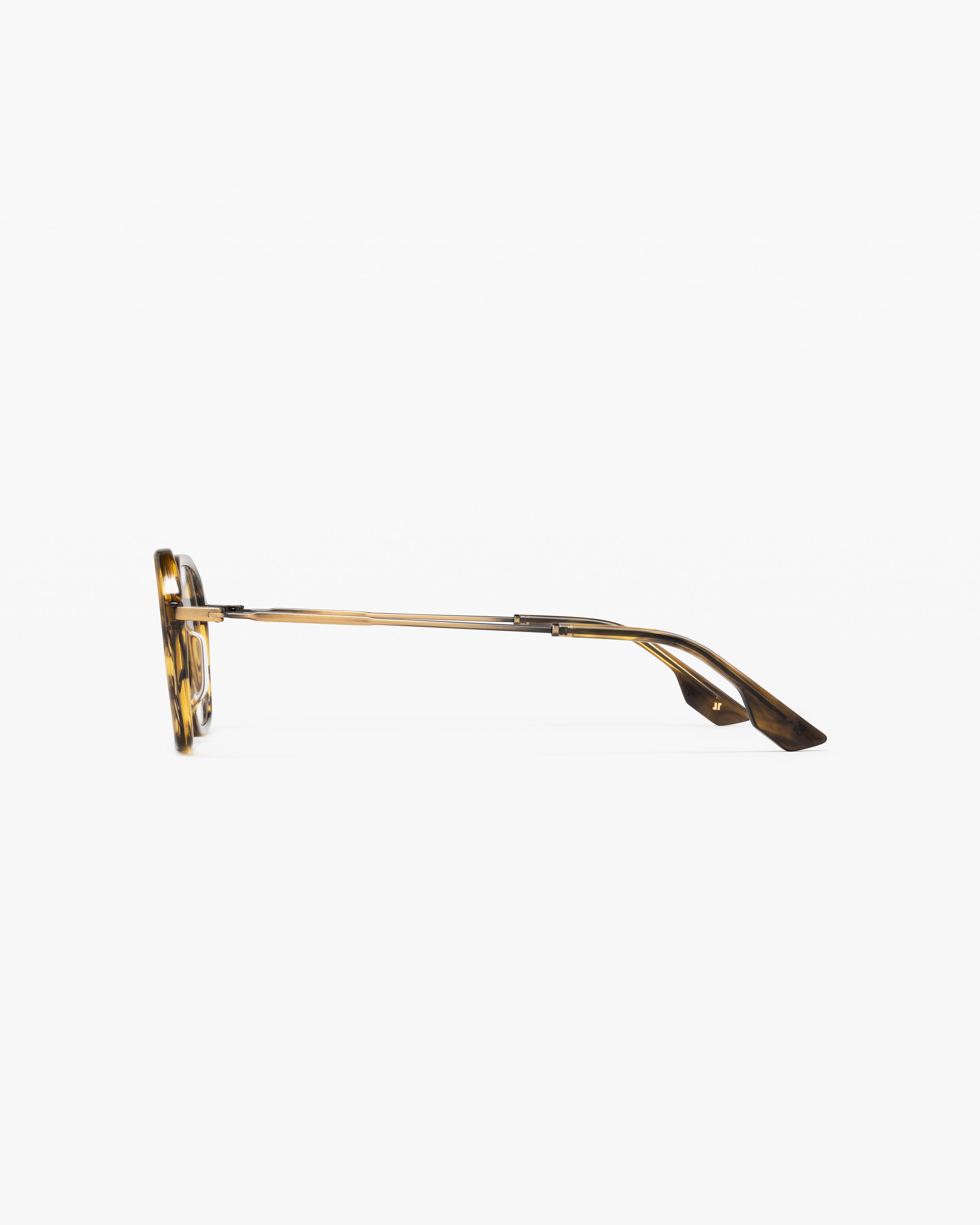 jimmy-fairly-la-wiz-lunettes-de-vue-rectangulaires-homme-ac-tate-et-acier-inoxyd image 3