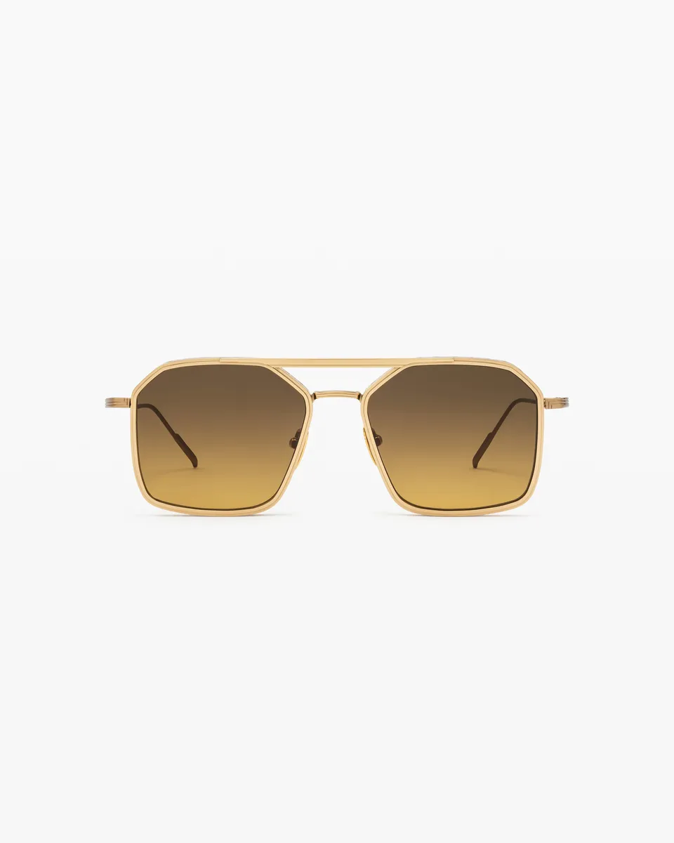 jimmy-fairly-la-pulse-lunettes-de-soleil-aviateur-titane-dor image 1