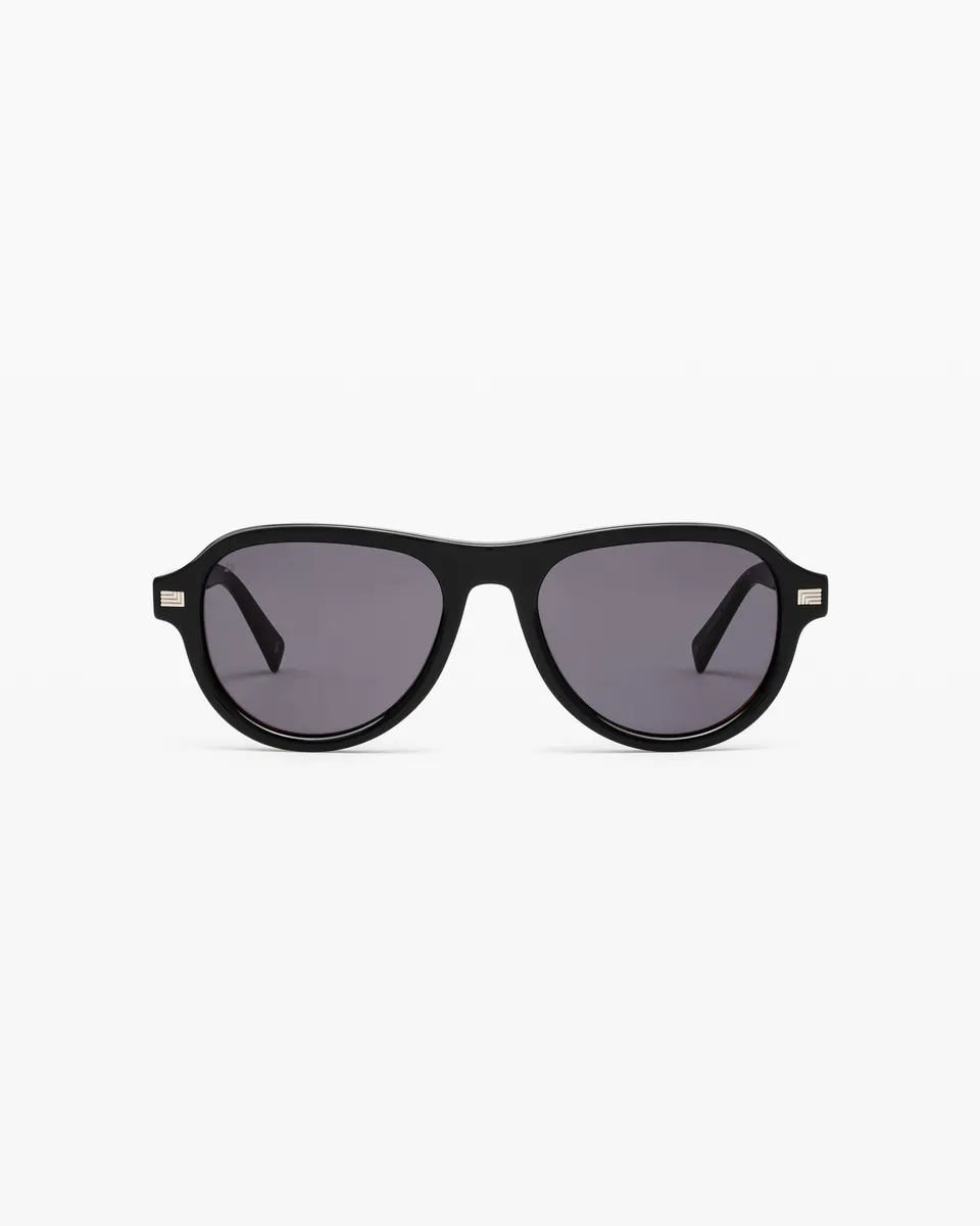 jimmy-fairly-la-sao-lunettes-de-soleil-aviateur-noires-unisexe-verres-cat-gorie- image 1